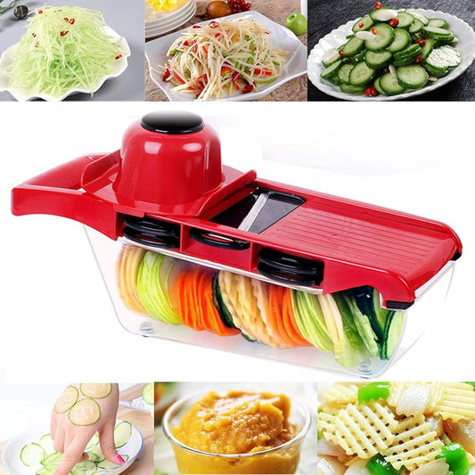 6-in-1 Mandoline Vegetable Slicer and Cutter