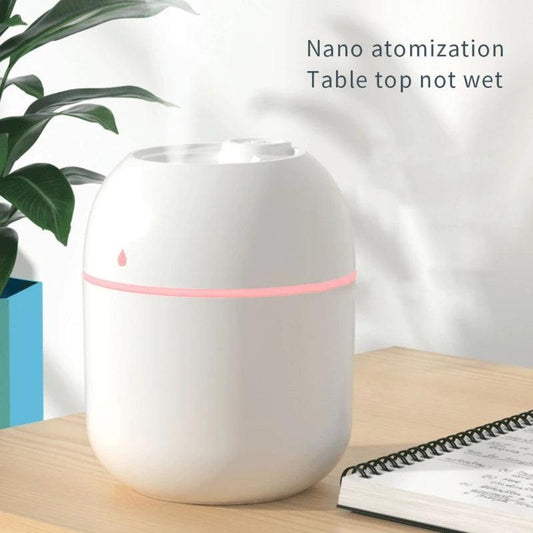 Portable Nano Mist Humidifier | USB Mini Air Humidifier for Home, Office & Bedroom | Silent Cool Mist Diffuser | Multicolor ABS
